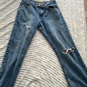 Lee brand blue jeans
